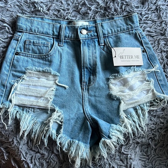 Better me fash Pants - Jean shorts (brand new), Size- X-small